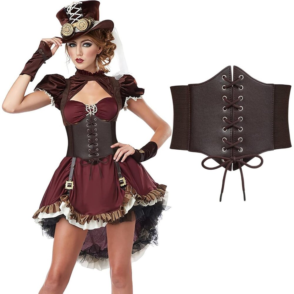 CORSET Belt for Women 02 Coffee-1